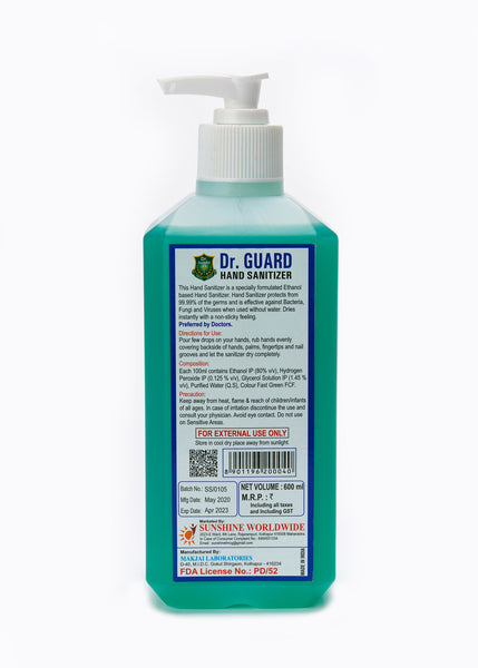 Dr. GUARD Cool Menthol Hand Sanitizer